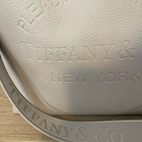 Tiffany & Co. Taupe Leather Shoulder Bag - Picture 2 of 8